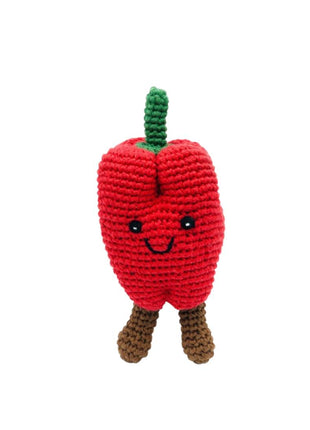 Pepper Rattle - Red