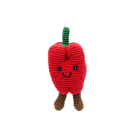 Pepper Rattle - Red