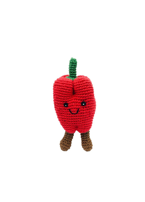 Pepper Rattle - Red