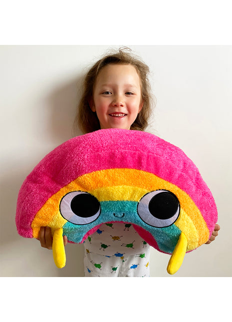 Giant Rainbow Cushion