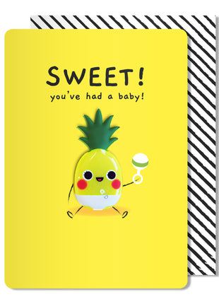 Sweet New Baby Magnet Card