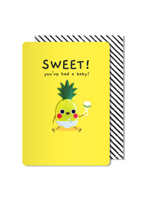 Sweet New Baby Magnet Card