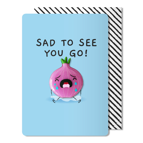 Sorry You're Leaving Magnet Card
