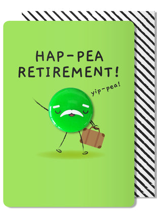 Happy Retirement Magnet Card