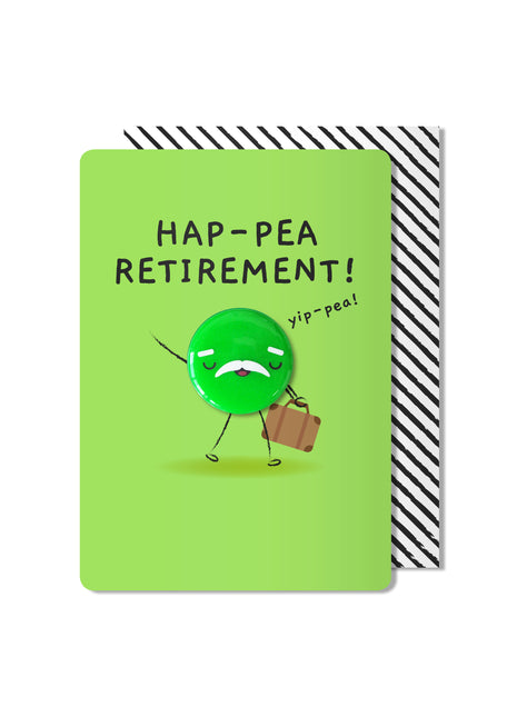 Happy Retirement Magnet Card