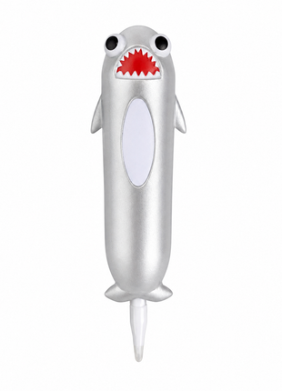 Squishy Pen - Silver Shark