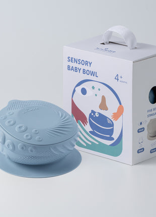 Sensory Baby Bowl - Chicory