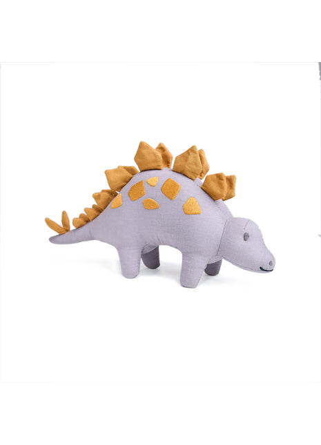 Jouet dinosaure en lin Steggy