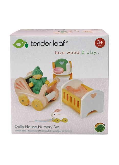 Dolls House Nursery Set