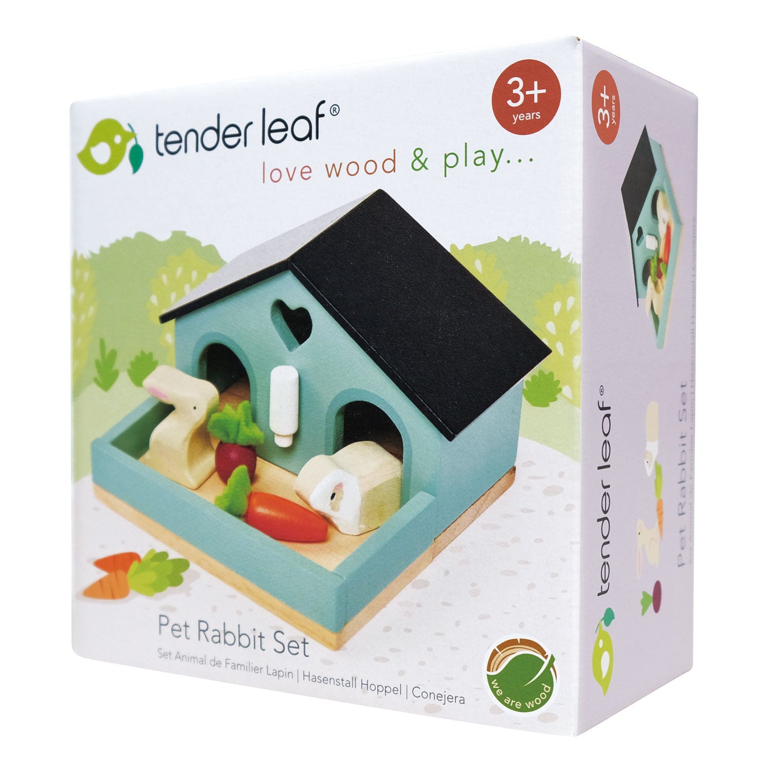 Small Rabbit Set Pet Rabbit Set – Kinderhood Toys & Gifts