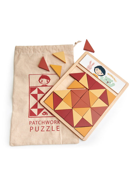 Puzzle de courtepointe en patchwork