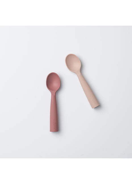 Training Spoon Set - Pink Salt + Raspberry