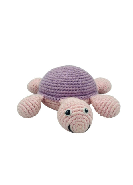 Turtle Rattle - Pink