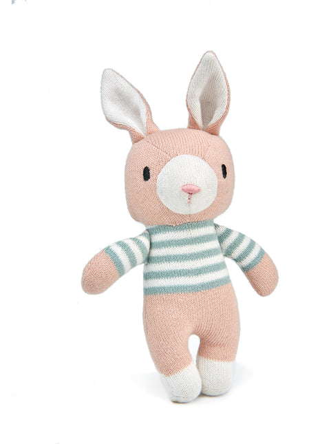 Jouet tricoté lièvre Finbar