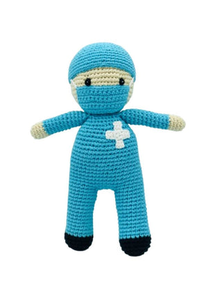 Nurse Rattle - Blue