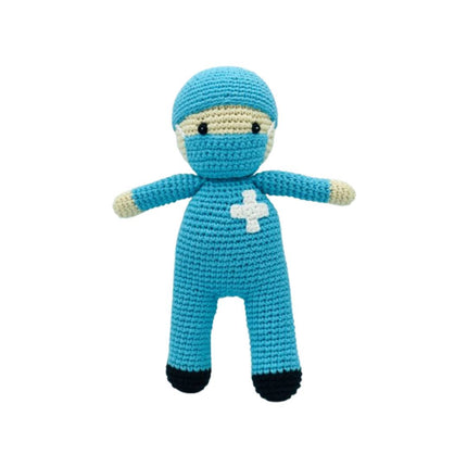 Nurse Rattle - Blue