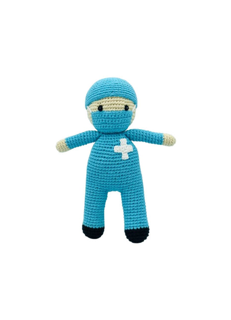 Nurse Rattle - Blue