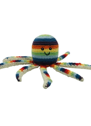 Octopus Rattle - Rainbow