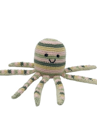 Octopus Rattle - Stripe