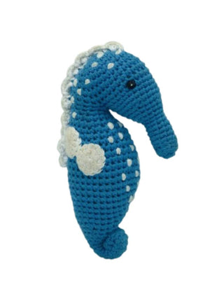 Seahorse Rattle - Blue
