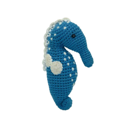 Seahorse Rattle - Blue
