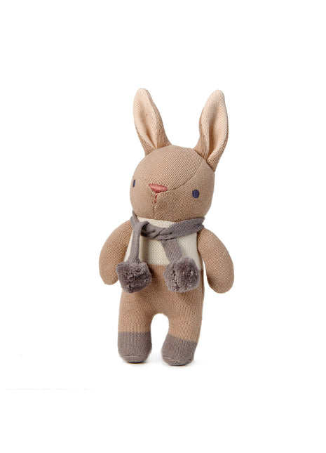 Hochet lapin taupe Baby Threads