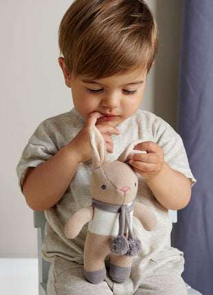 Coffret cadeau lapin taupe Baby Threads