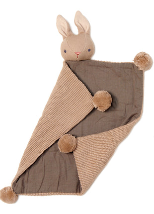 Baby Threads Taupe Bunny Comforter
