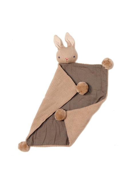 Doudou lapin taupe Baby Threads