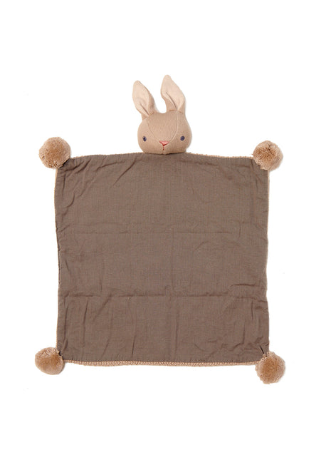 Baby Threads Taupe Bunny Comforter