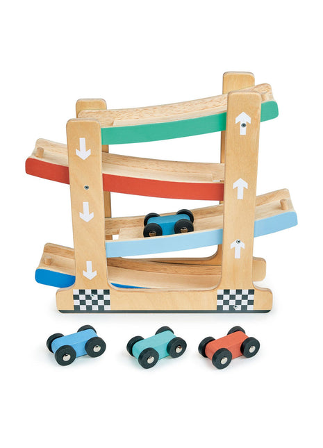 Wooden Ramp Racer Toy