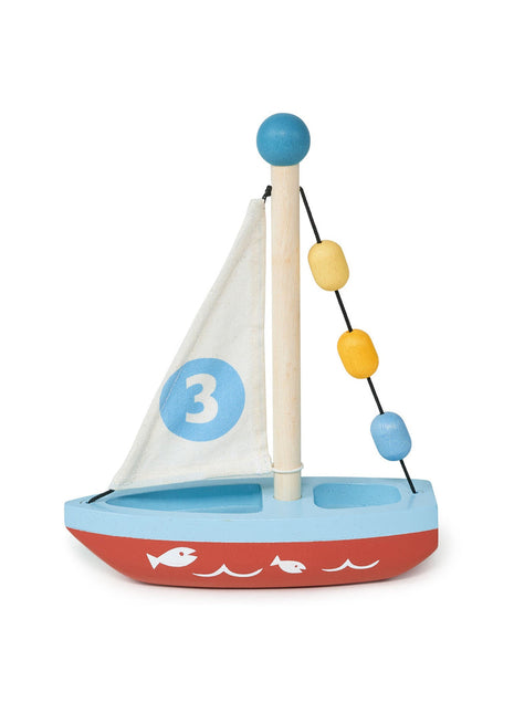 Wooden Sailing Boat