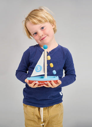 Wooden Sailing Boat