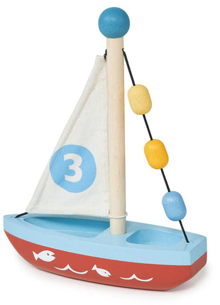 Wooden Sailing Boat