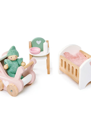 Ensemble de chambre de bébé pour maison de poupées