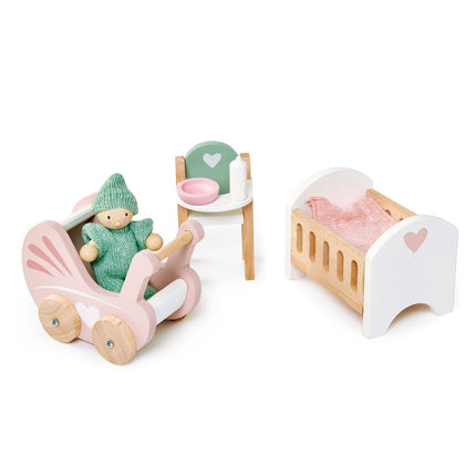 Ensemble de chambre de bébé pour maison de poupées
