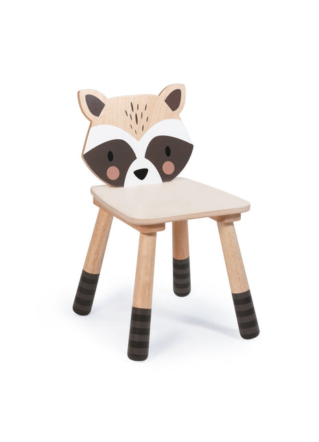 Chaise raton laveur forestier